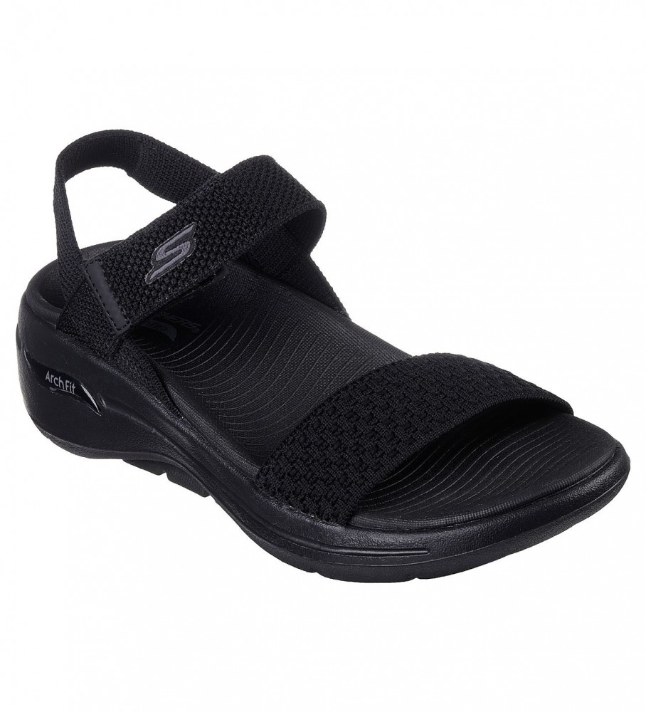 Skechers Sandalias Go Walk Arch Fit Negro Tienda Esdemarca Calzado