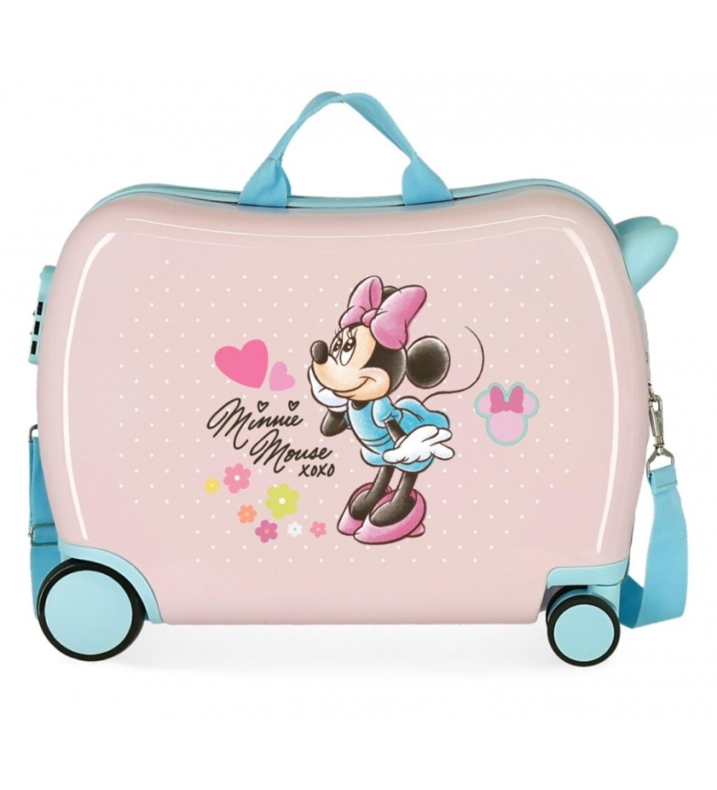 Disney Maleta Infantil Ruedas Multidireccionales Minnie Imagine Rosa