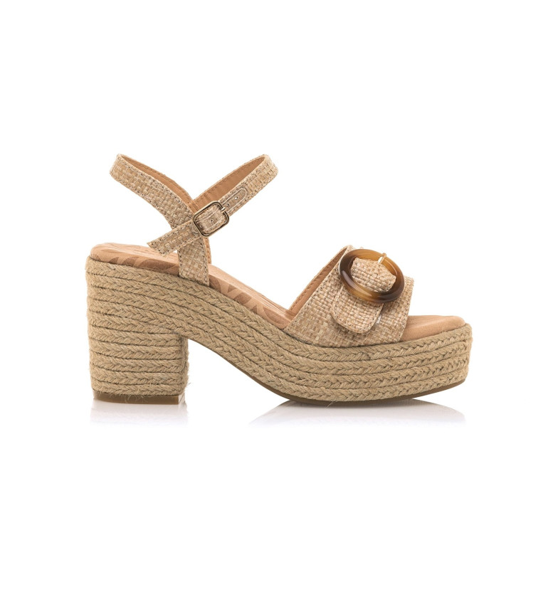 Mustang Sandalias Courtney Beige Tienda Esdemarca Calzado Moda Y