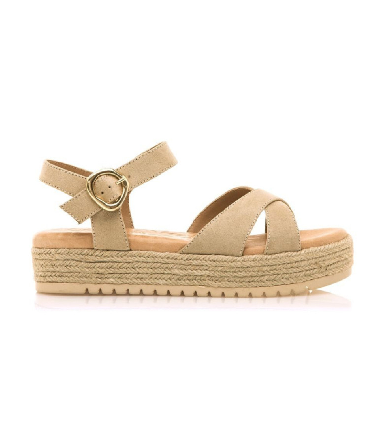 Mustang Sandalias Amelie Beige Tienda Esdemarca Calzado Moda Y