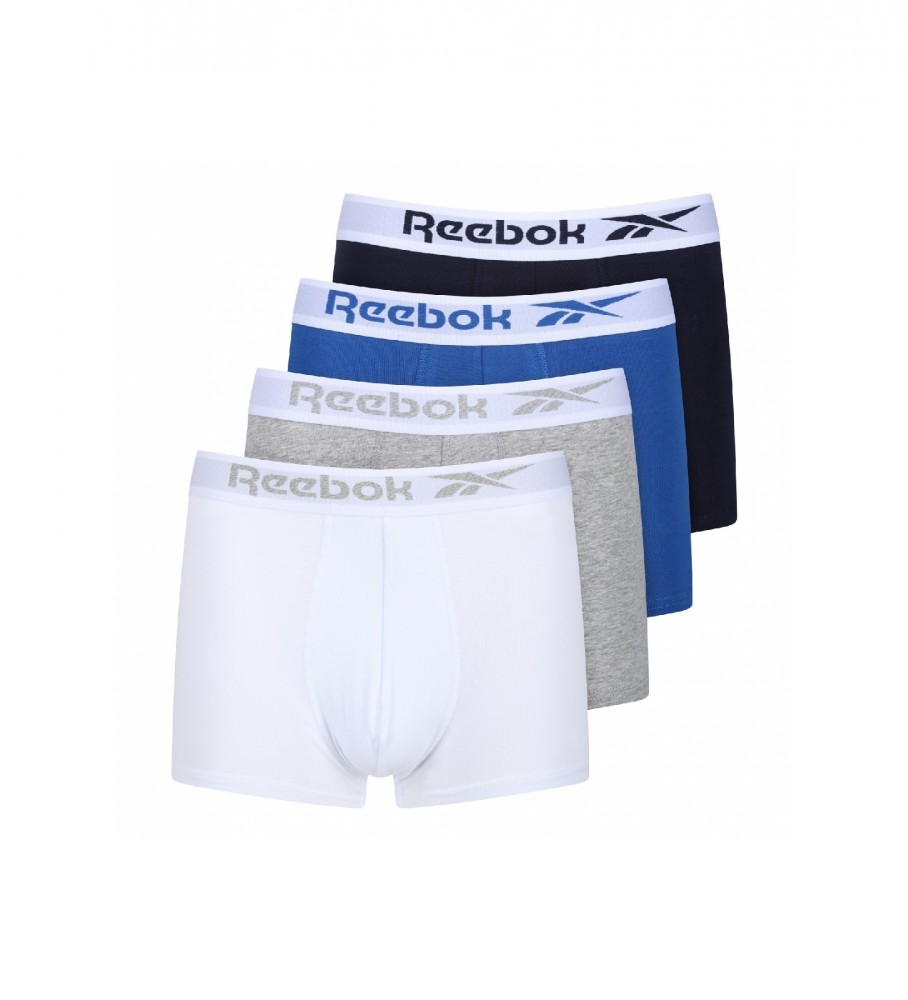 Reebok Pack 7 B xers Trunk Oakley blu, grigio, bianco