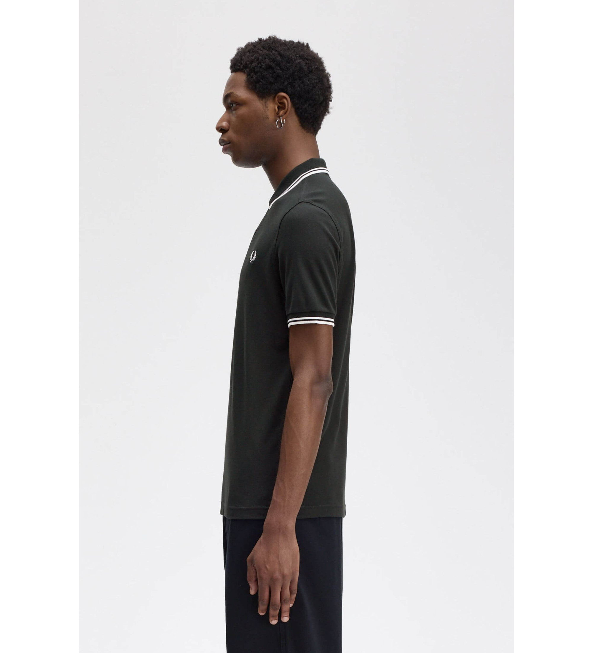 Fred Perry Polo Twin Tipped grå