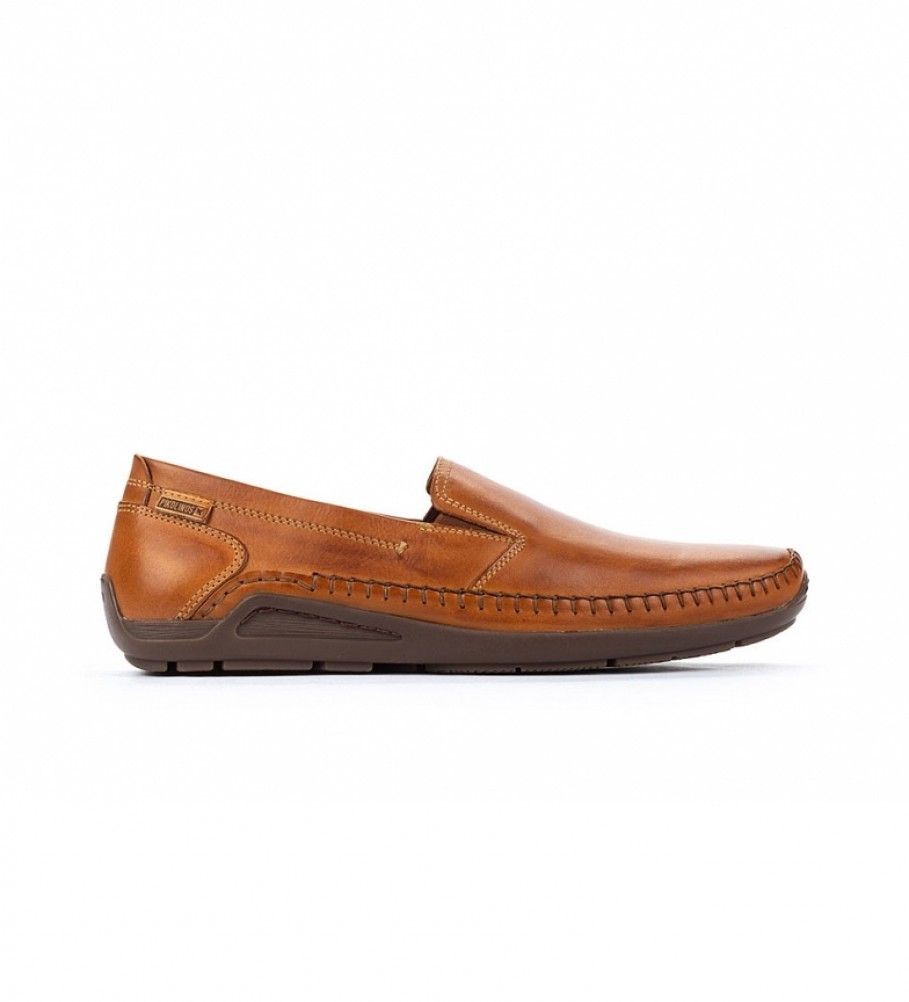 Pikolinos Azores leather loafers 06H camel