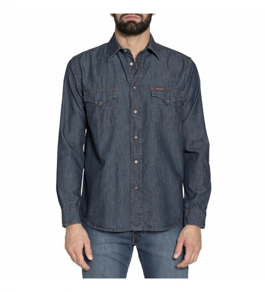 Carrera Jeans Denim shirt 205-1005A navy