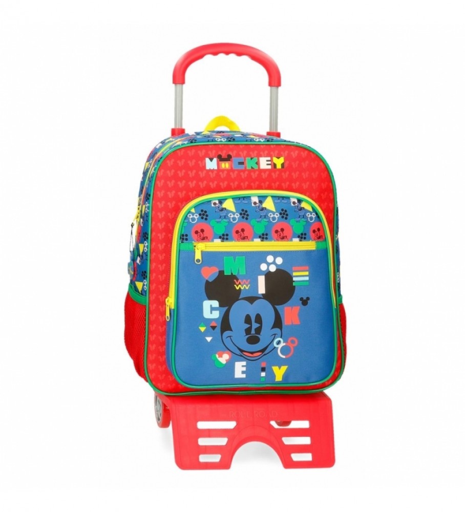 Joumma Bags Shape Shifter School Backpack with Trolley blue -27x38x11cm