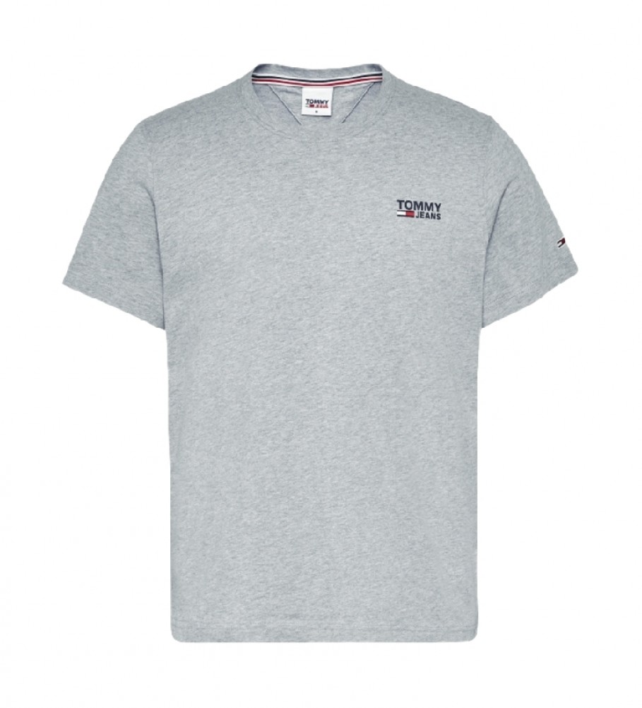 Tommy Hilfiger Camiseta TJM Regular Corp Logo C Neck gris