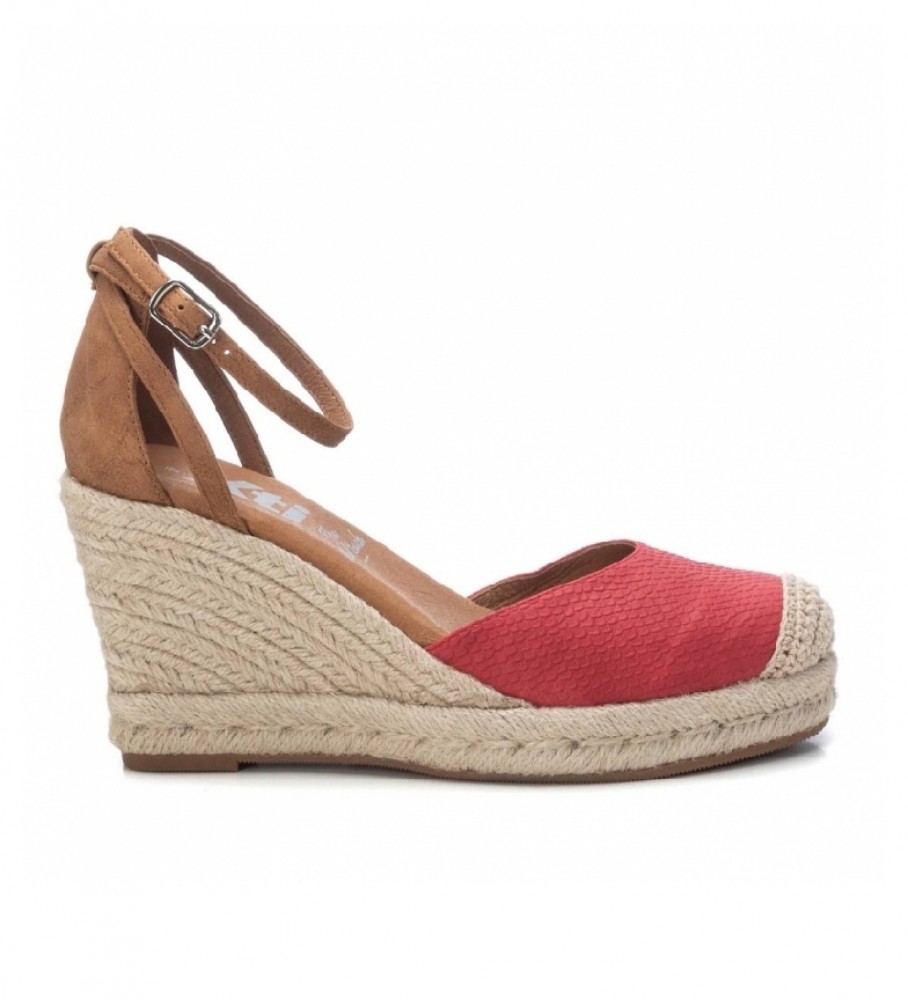 Xti Sandalias 042310 rojo -Altura del la cuña: 9cm - - Tienda Esdemarca  moda, calzado y complementos - zapatos de marca y zapatillas de marca