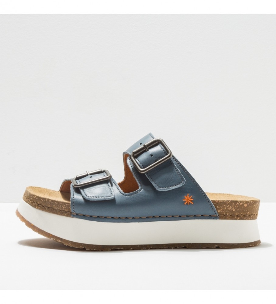 Art Leather sandals 1265 Mykonos blue