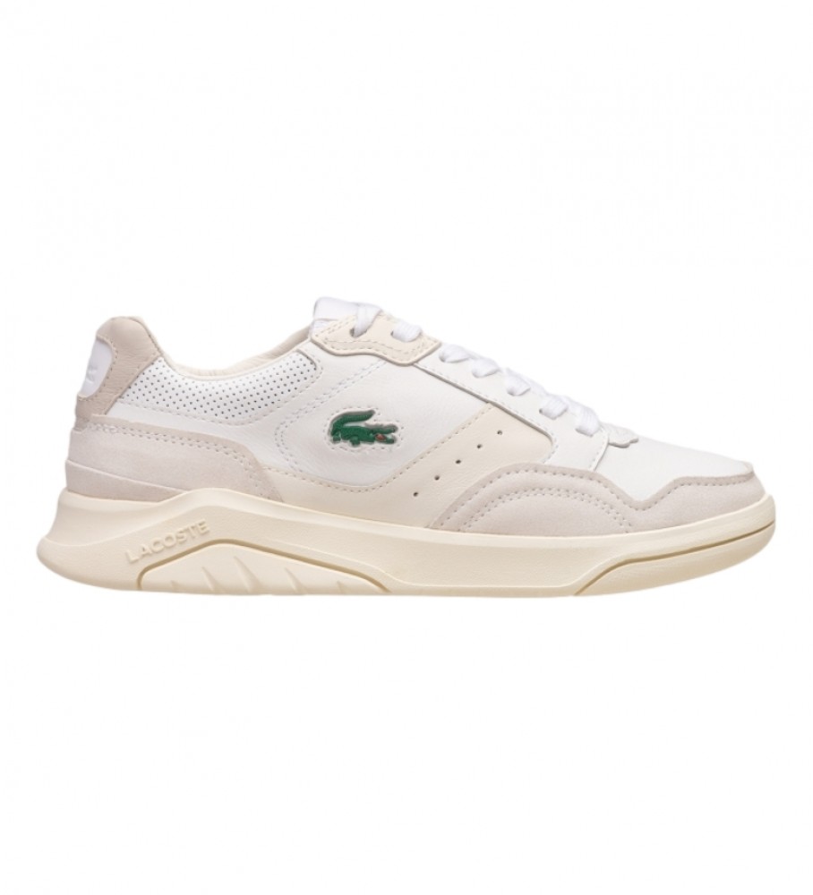 Lacoste Sneakers Game Advance Luxe07211SMA in pelle bianca