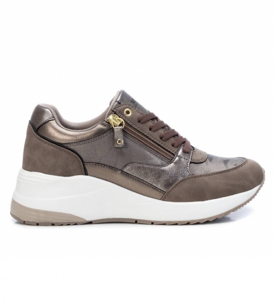 Xti Zapatillas 043124 dorado - Tienda Esdemarca moda, calzado y  complementos - zapatos de marca y zapatillas de marca