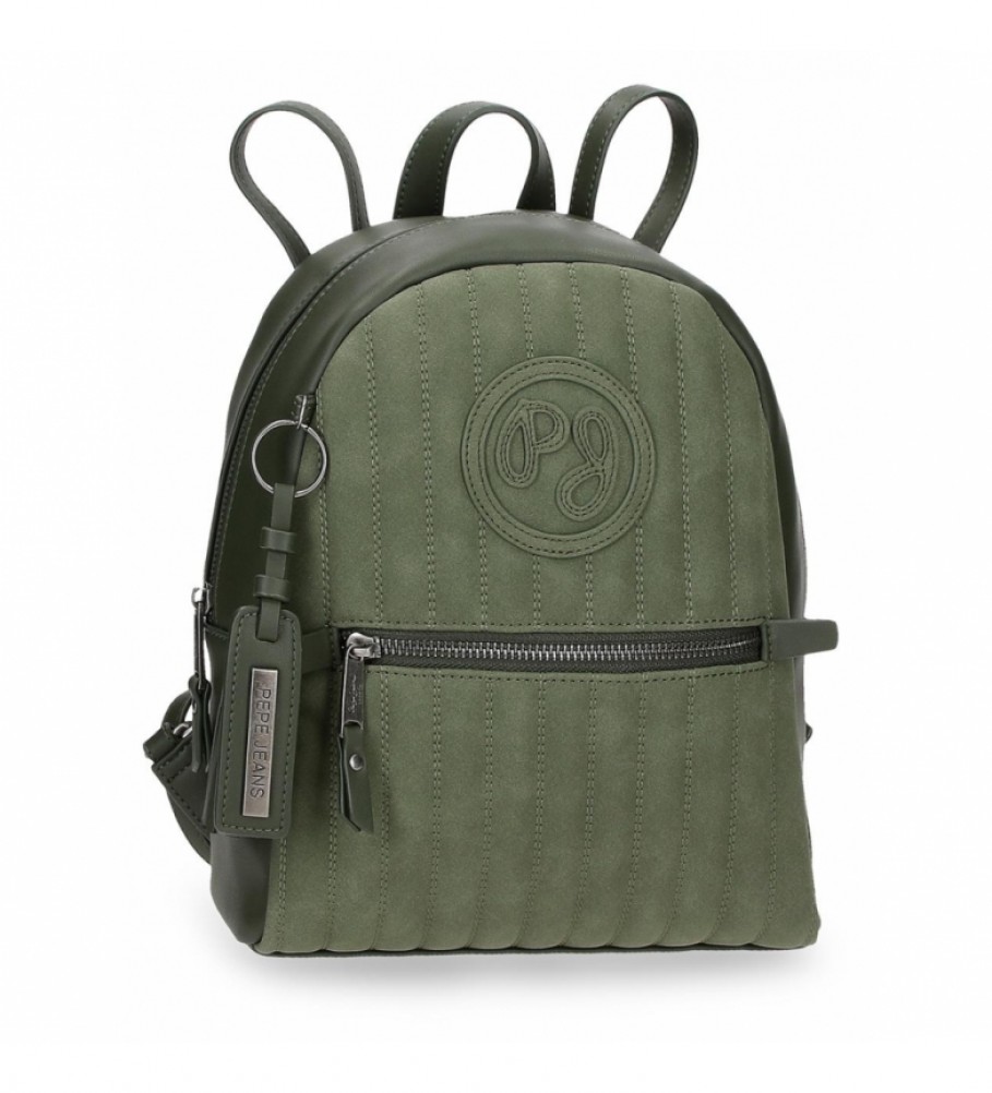 Pepe Jeans Lia backpack green -23x28x10cm
