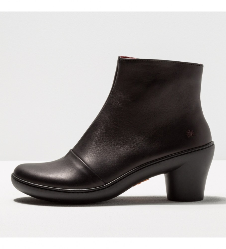 Art Leather ankle boots 1442 Alfama black -Heel height: 6,5cm
