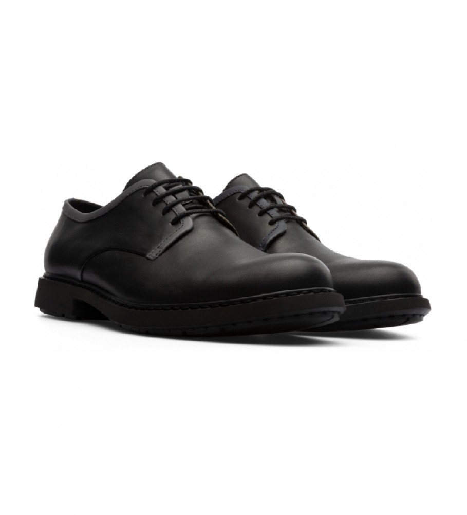 CAMPER Chaussures en cuir Neuman noir