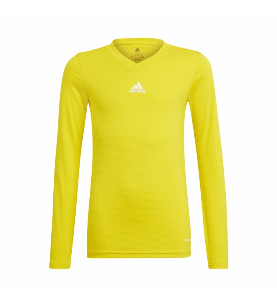 adidas Camiseta Team Base  amarilla 