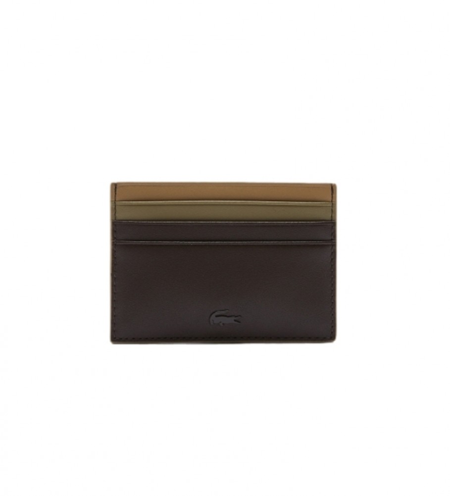Lacoste Card Holder NH3600FW brown -11x7,6x0,5cm