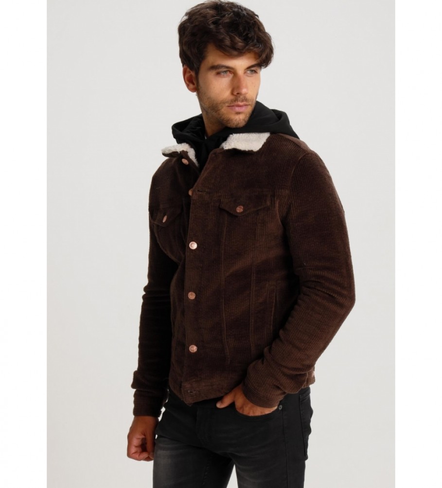 Six Valves Jacket borregito 5035635 brown