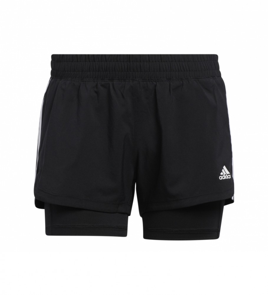 adidas Pants PACER 3S 2 IN 1 black 
