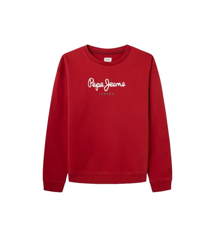 Pepe Jeans Sweatshirt Winter Rose rouge