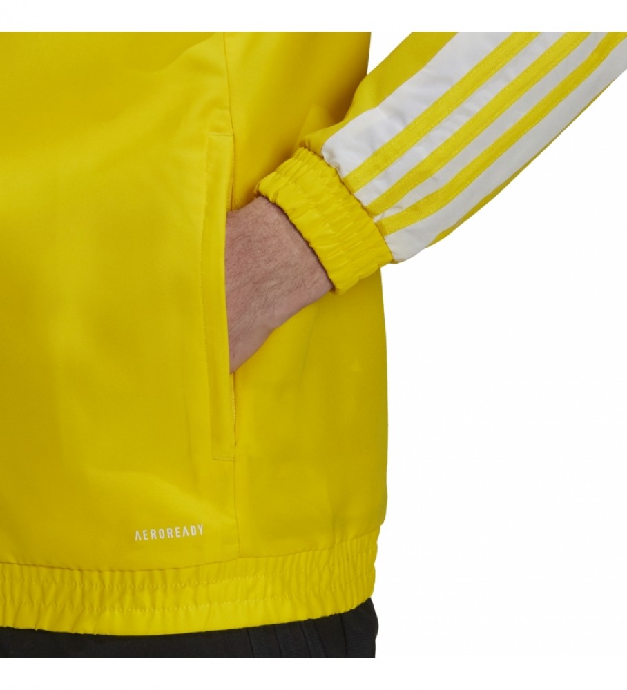 adidas casaco amarelo