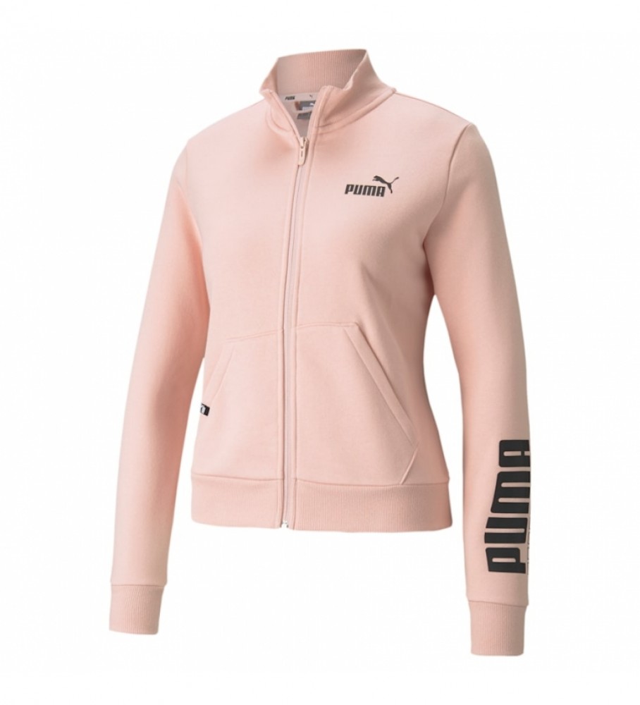 Puma Puma Power Logo Track FL Jacket pink 