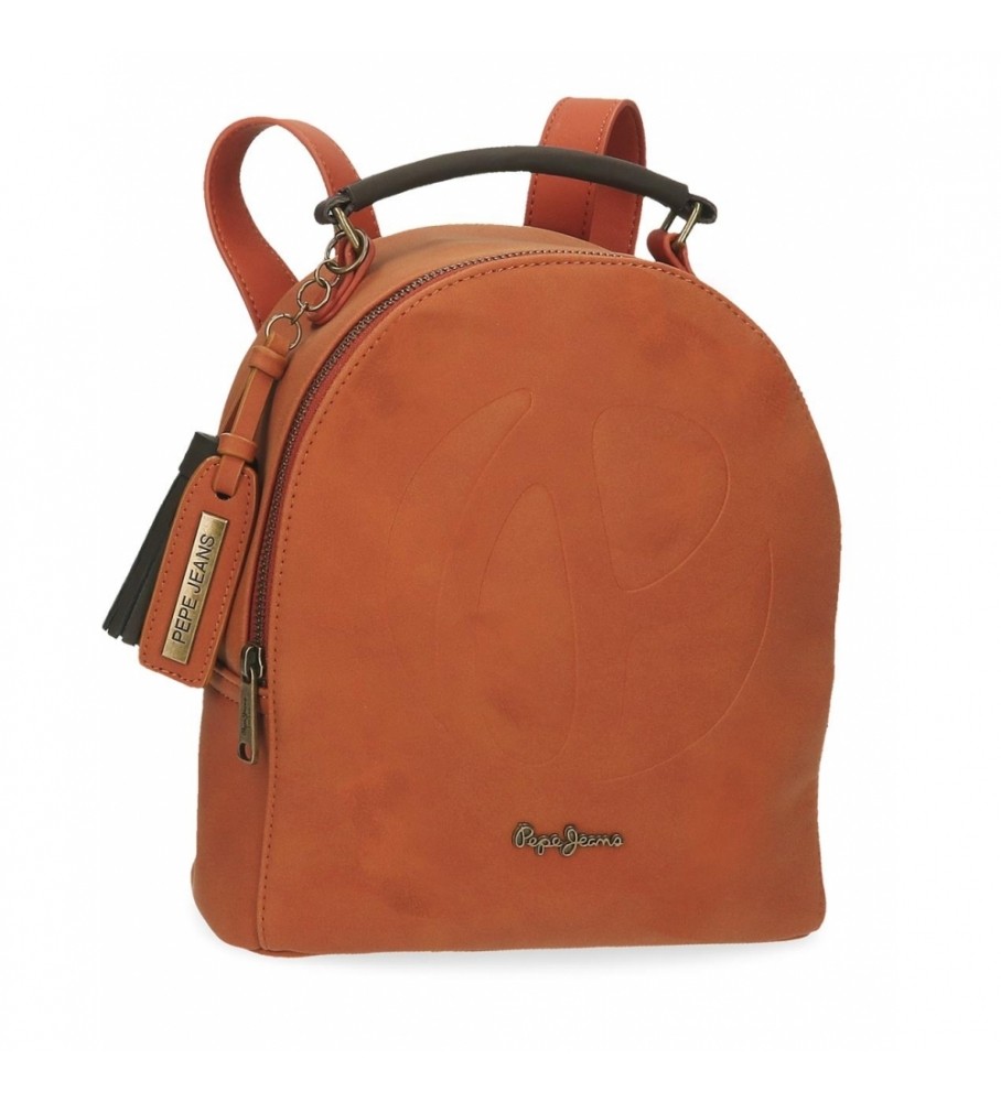 Pepe Jeans Alba leather backpack bag -21x25x11cm