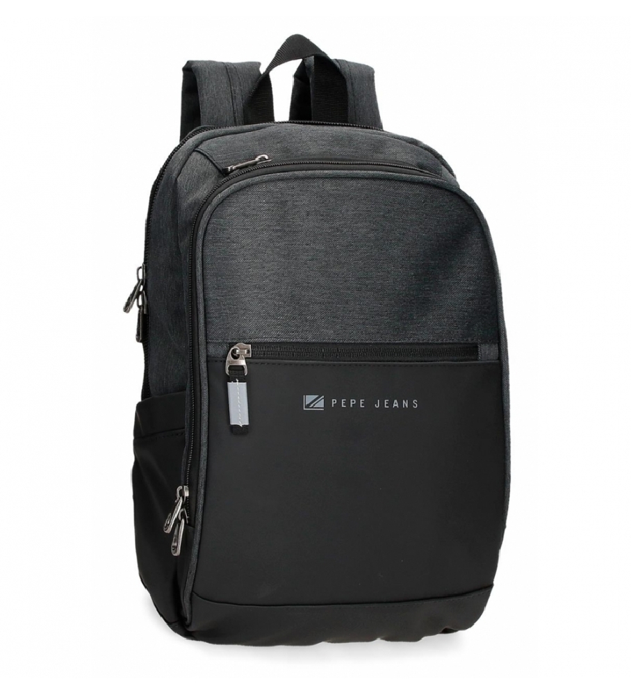 Pepe Jeans Jarvis computer backpack black -25x36x10m