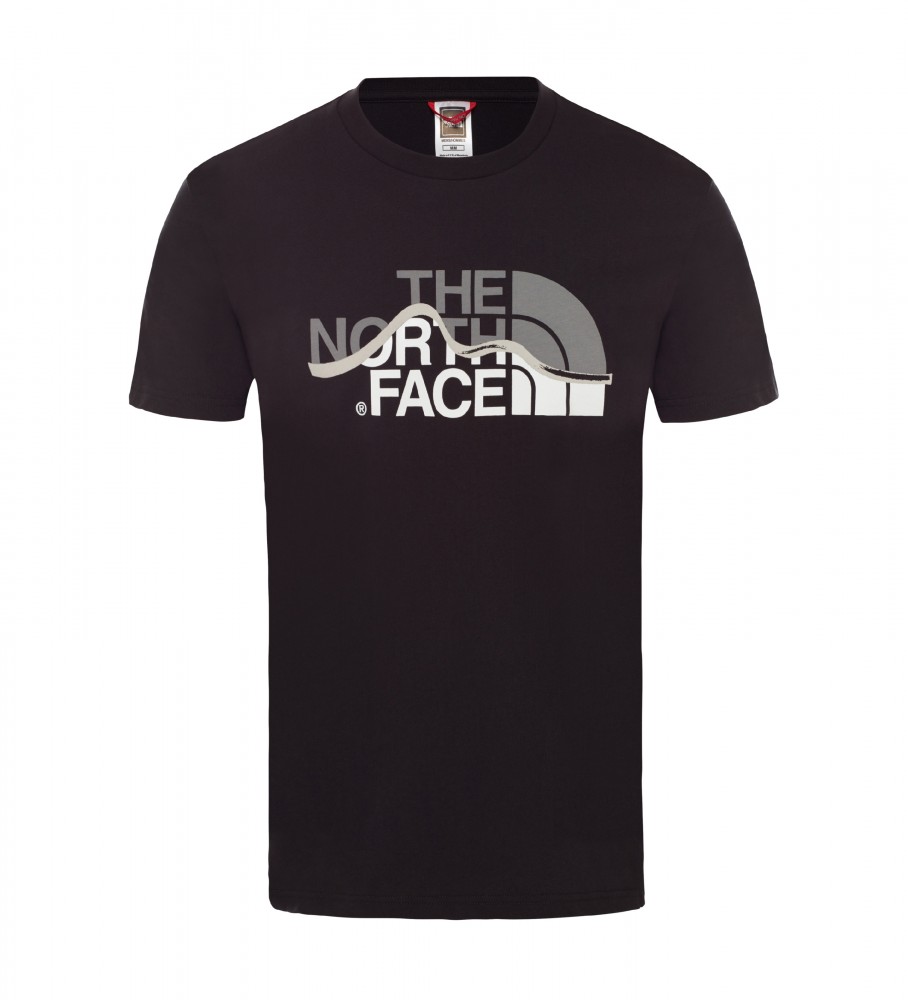 the north face mountain line tee