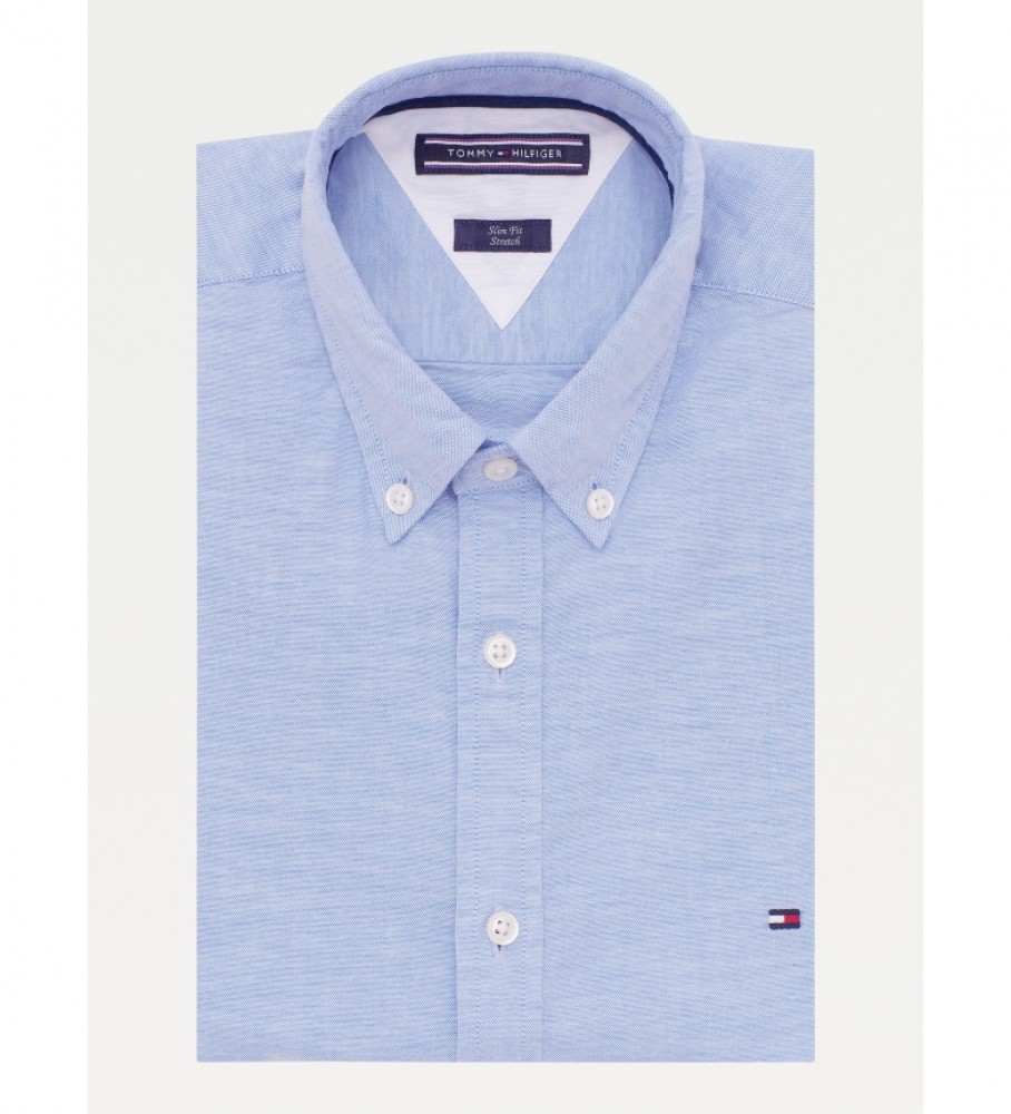 TOMMY HILFIGER SLIM FIT OXFORD SHIRT - MW0MW03745