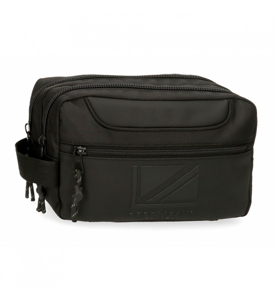 Pepe Jeans Pepe Jeans Bromley Toilet Bag Two Compartments Adaptable black