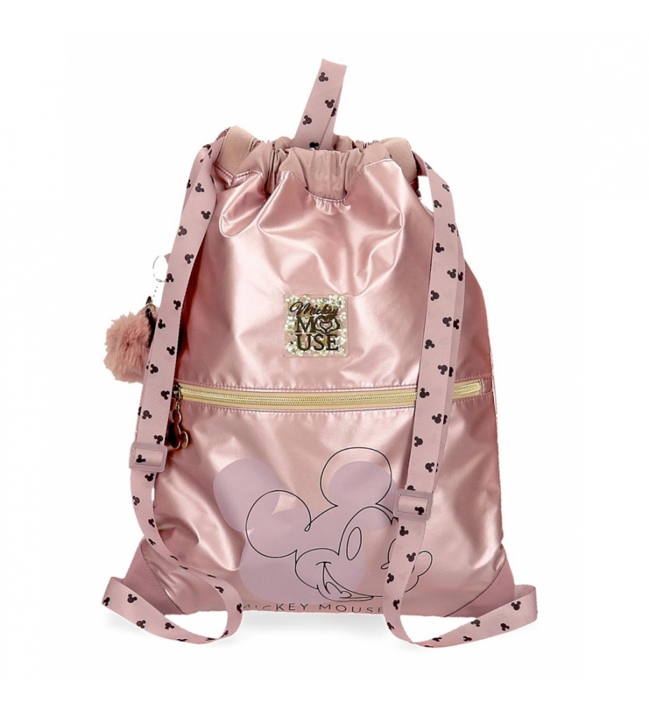 Joumma Bags Mickey Outline backpack bag pink