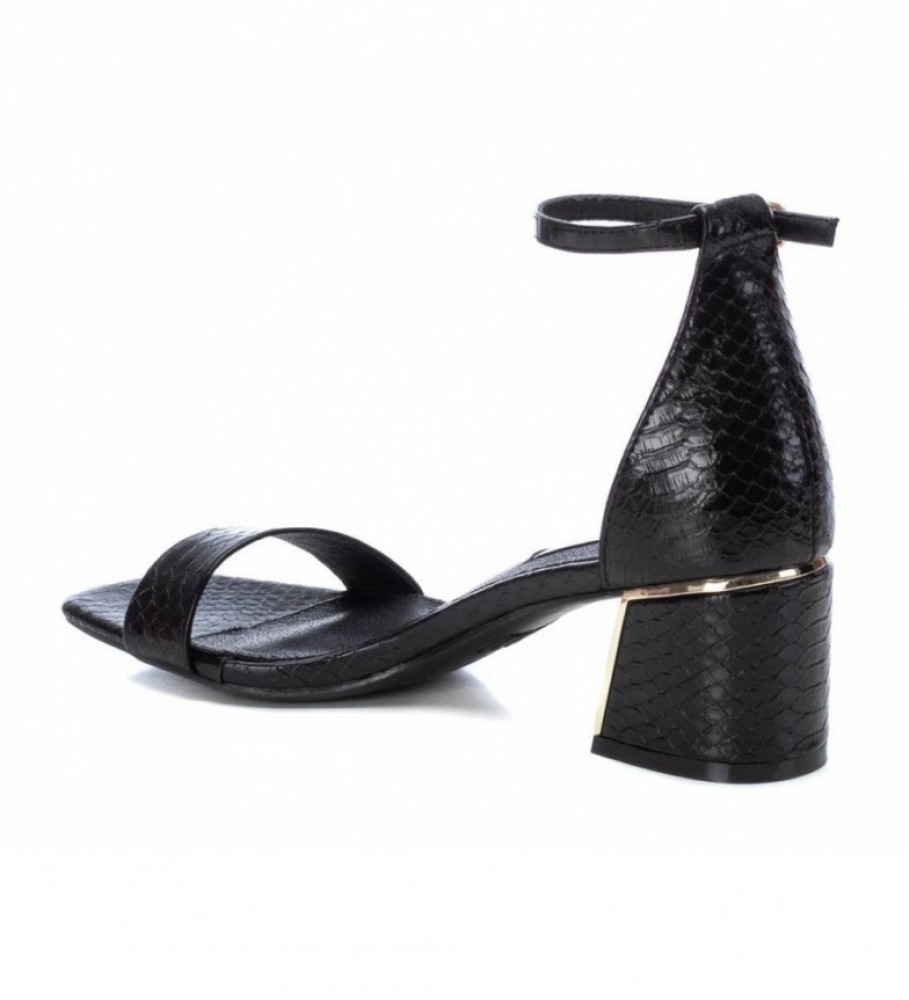 Xti 32063 Sandals in Black Womens Shoes Heels Sandal heels 