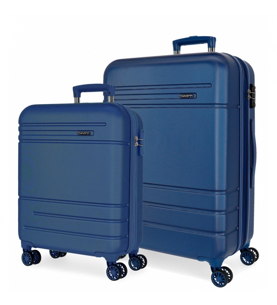 Movom Set di valigie rigide Movom Galaxy 55-68 cm marine