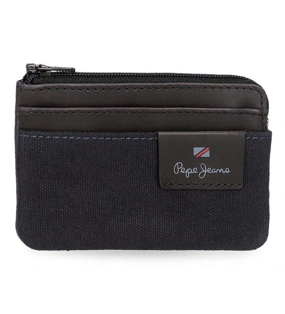 Pepe Jeans Hilltop Leather Purses Navy