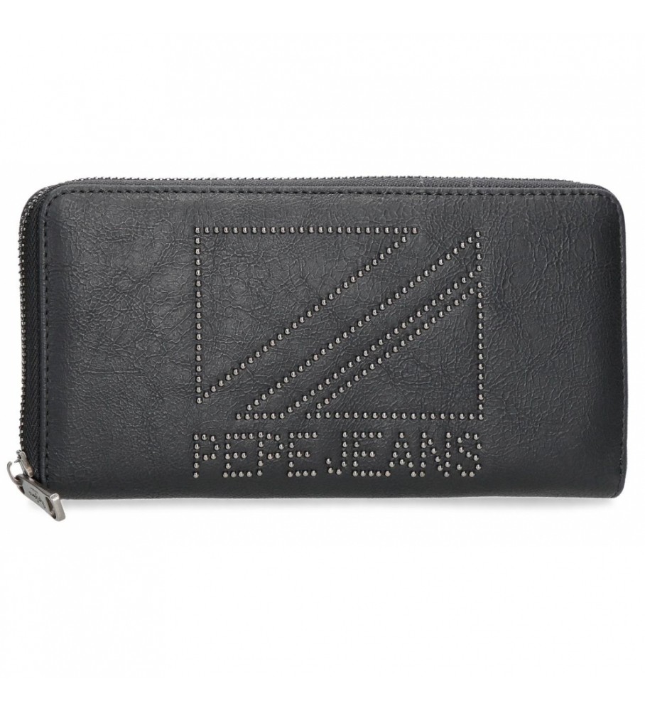 Pepe Jeans Pepe Jeans Donna Zip Wallet Preto