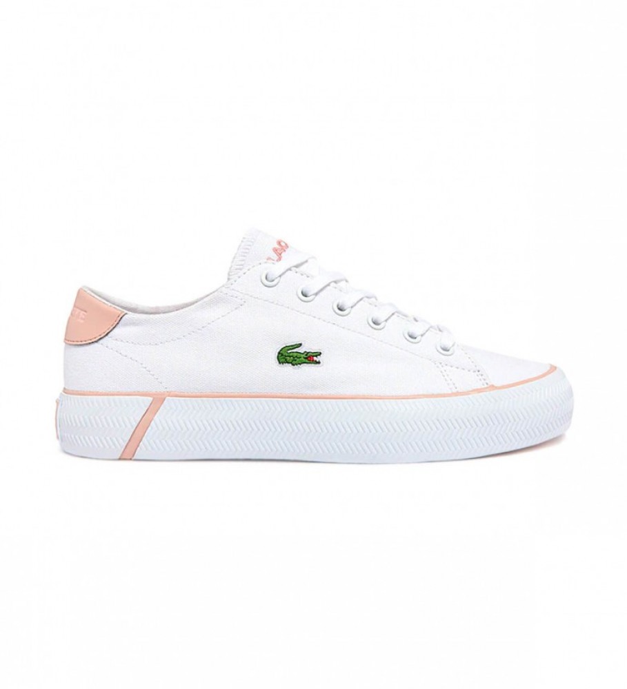 Lacoste Chaussures Gripshot BL blanc, rose