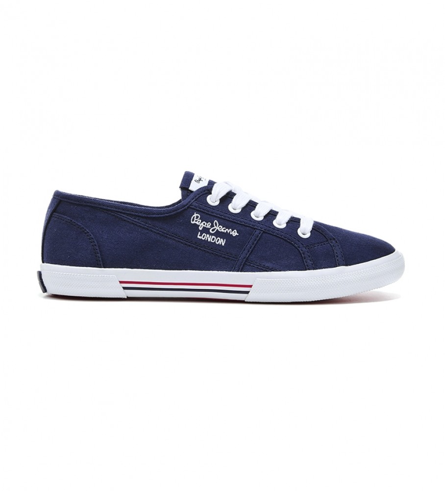 Pepe Jeans Aberlady Ecobass navy shoes