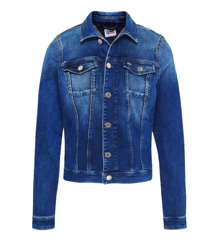 Tommy Jeans SLIM TRUCKER JACKET NNMBS