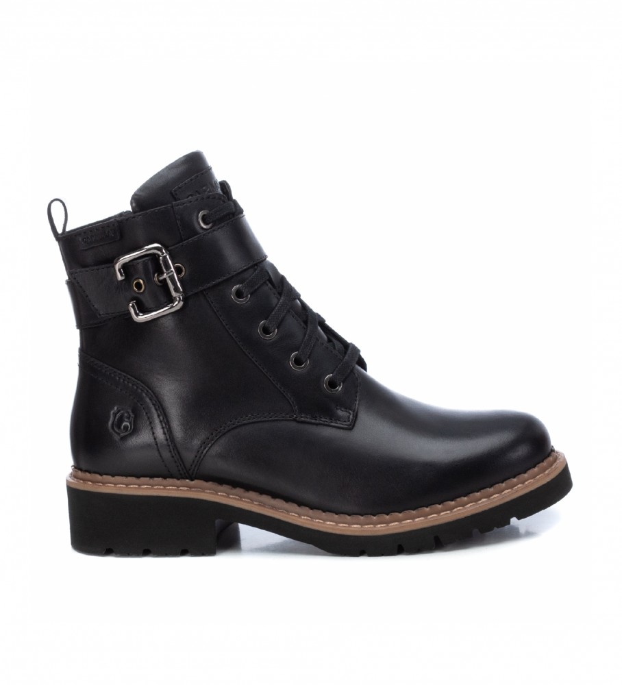 Carmela Leather ankle boots 160047 black