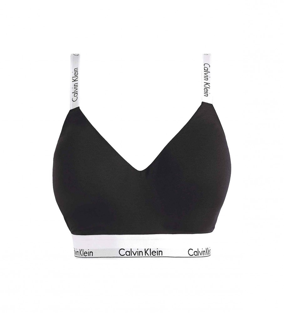 Calvin Klein Bralette soutien preto moderno - Esdemarca Loja moda