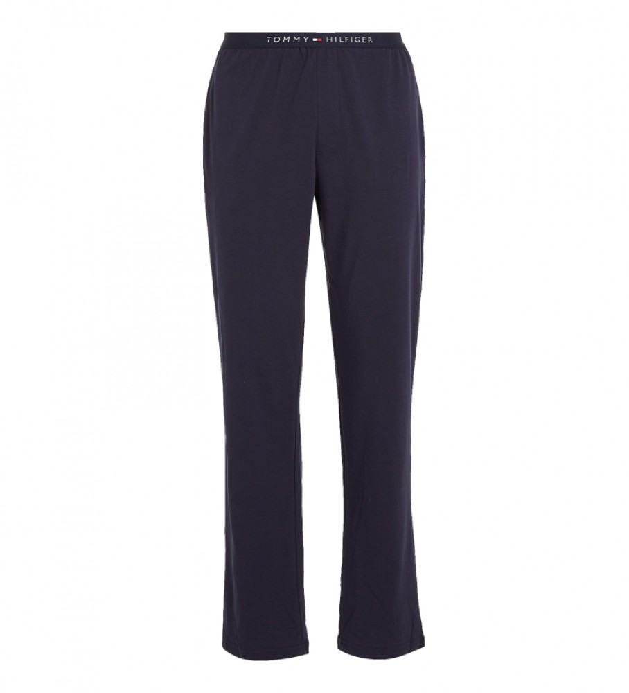 Tommy Hilfiger Trousers with Logo Navy Waistband
