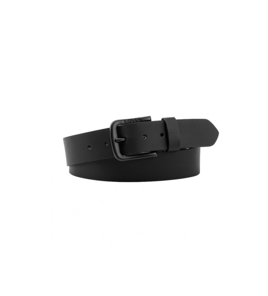 Levi's Leather belt Seine Metal black