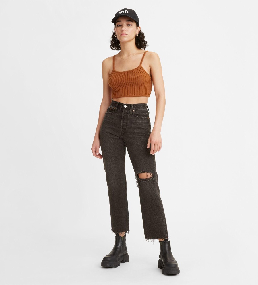 Levi's Straight Jeans Wedgie black