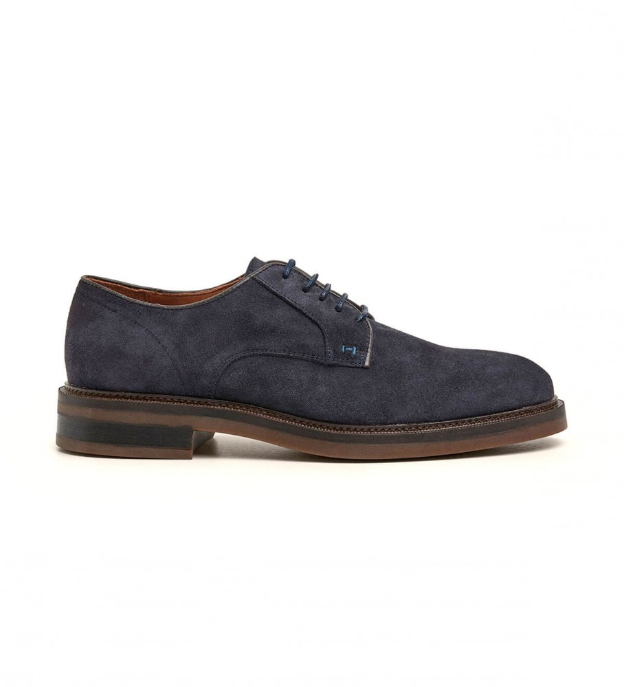 Hackett Derby leather shoes