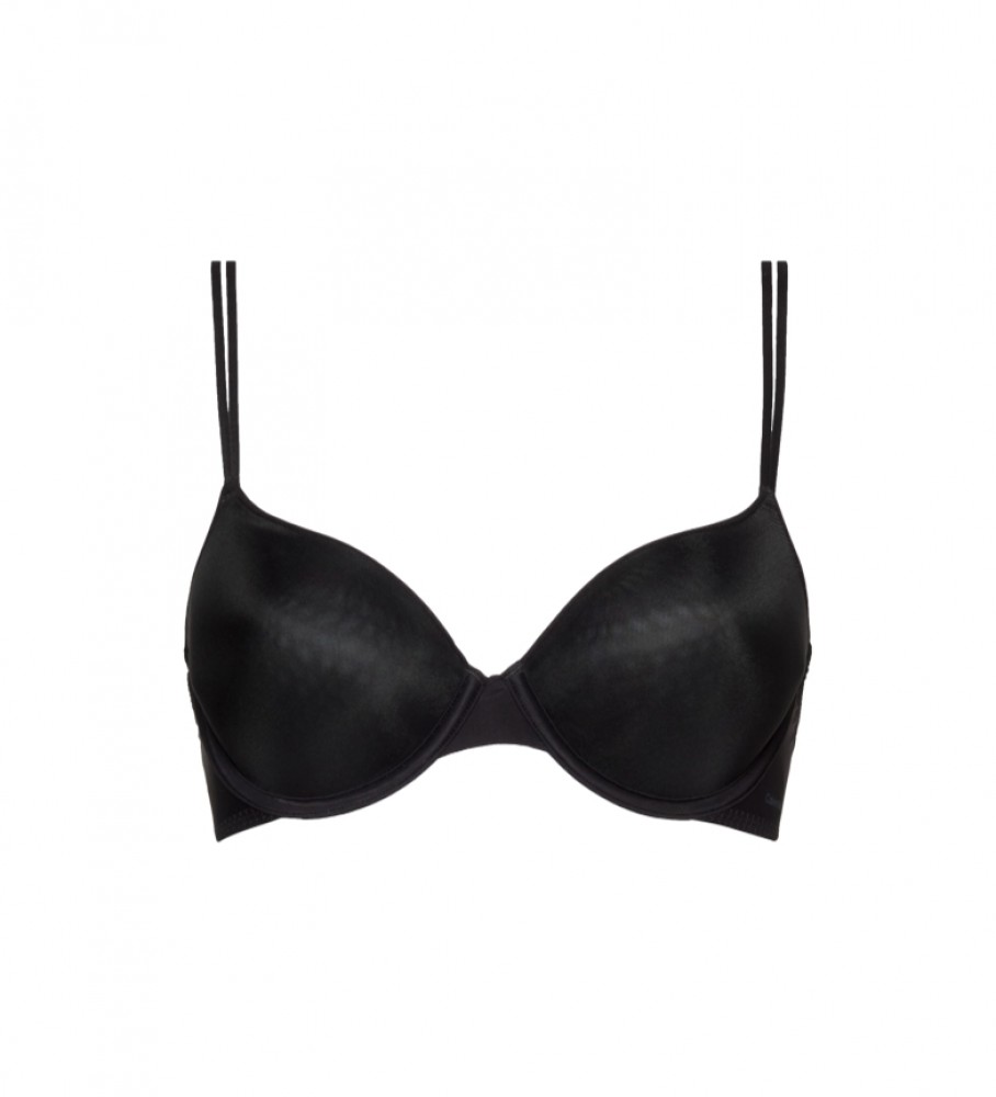 Calvin Klein Soutien-gorge invisible Sheer Marquisette noir