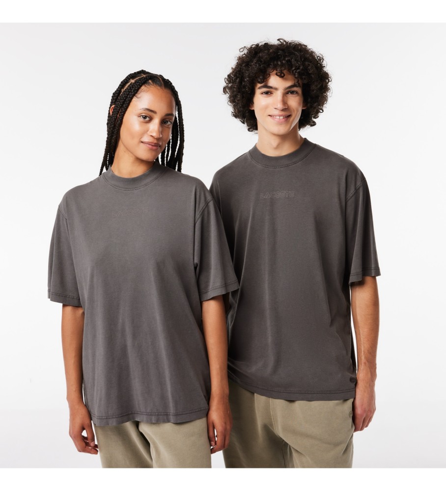 Lacoste Unisex T-shirt with grey logo