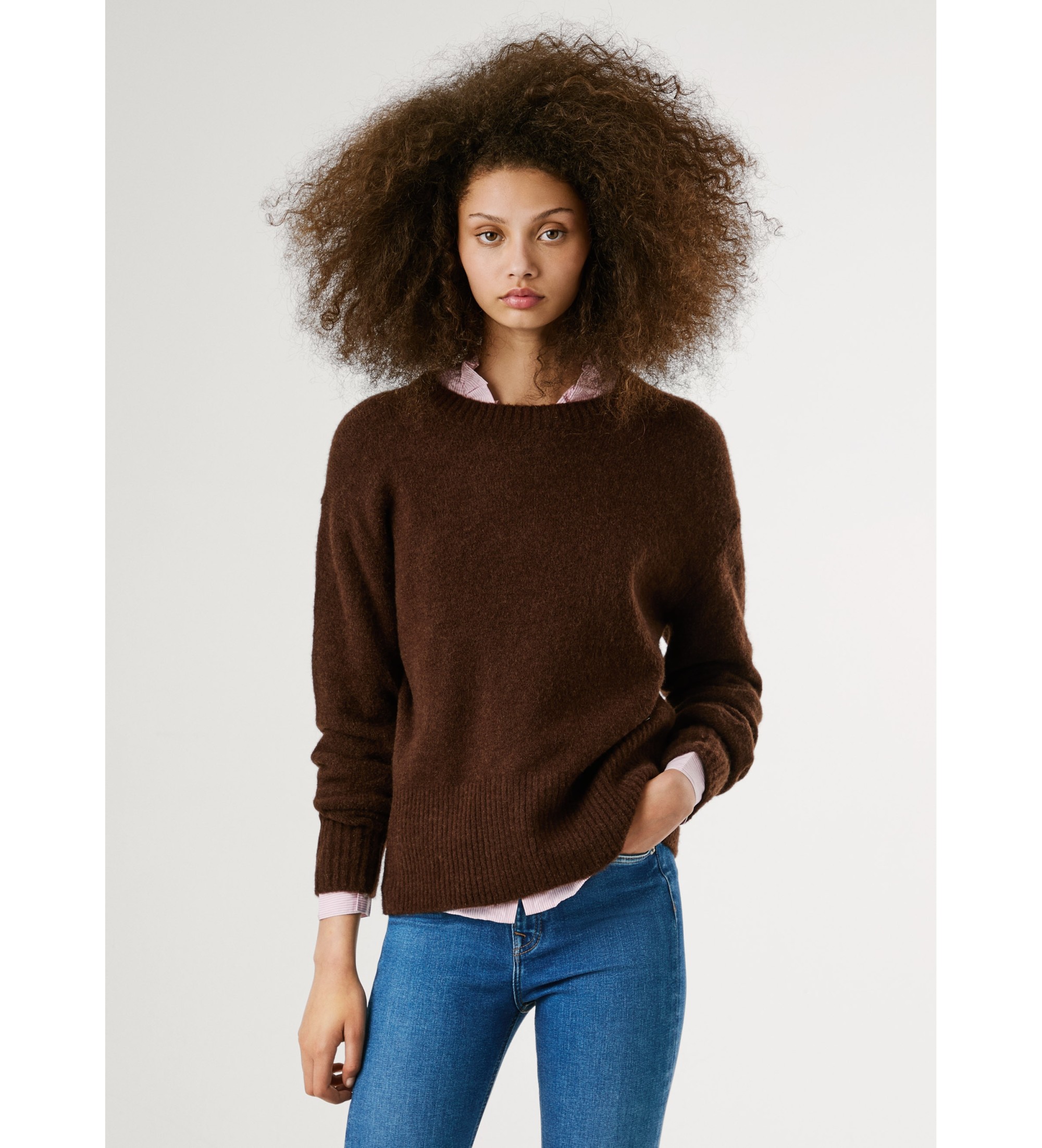 Pepe Jeans Maglione Cecil marrone Pepe Jeans Maglione Cecil marrone