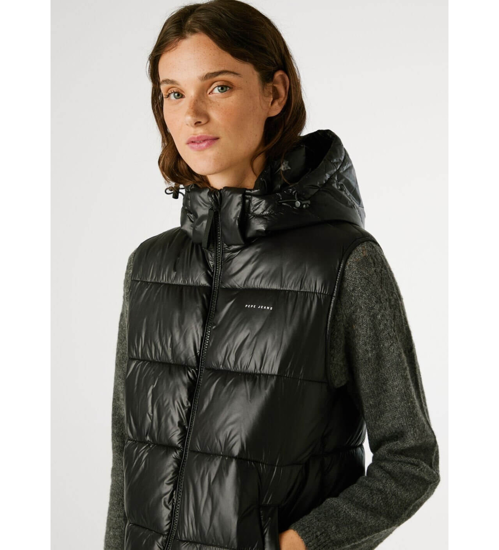 Pepe Jeans Chaleco Sussy negro Pepe Jeans Chaleco Sussy negro