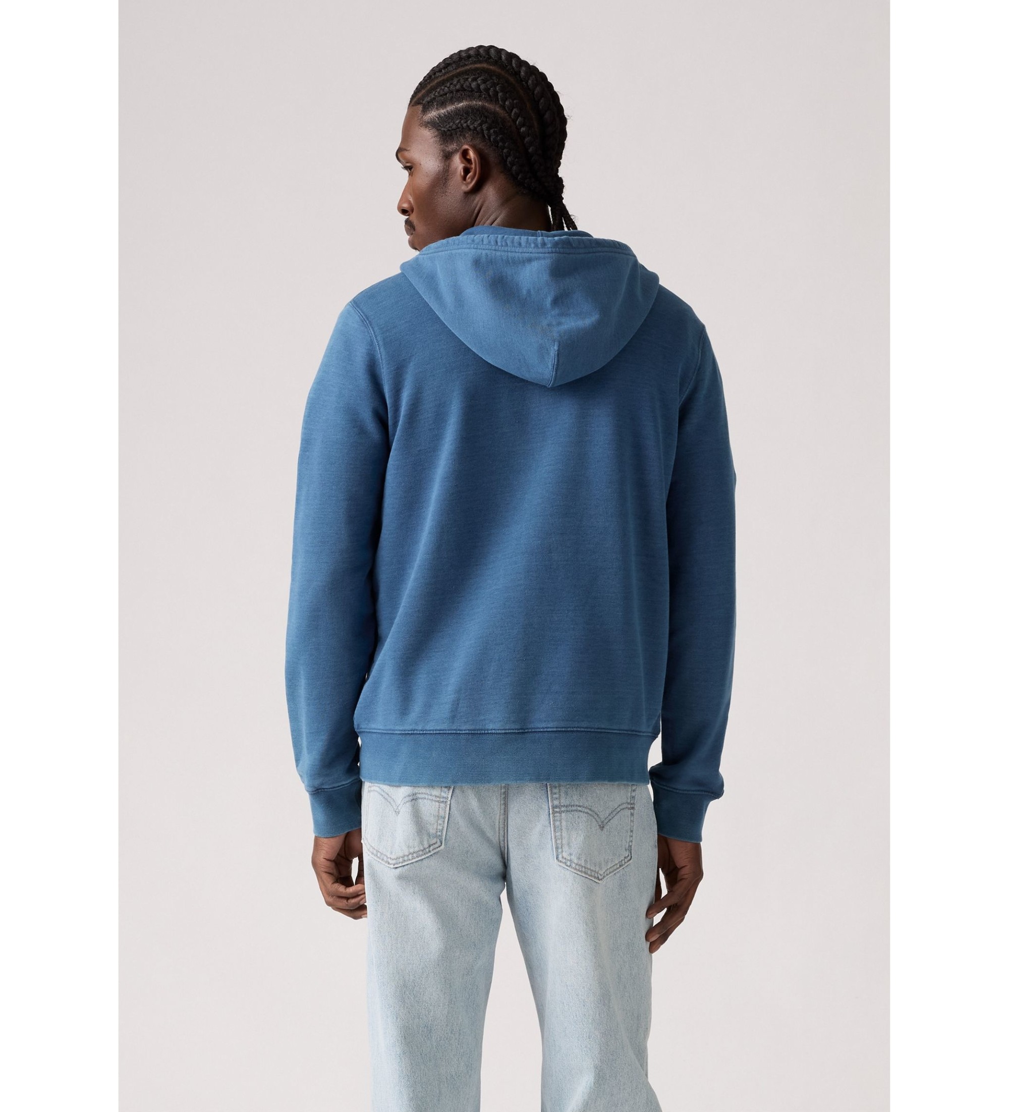 Levi's The Original Zip sweatshirt blå Levi's The Original Zip sweatshirt blå