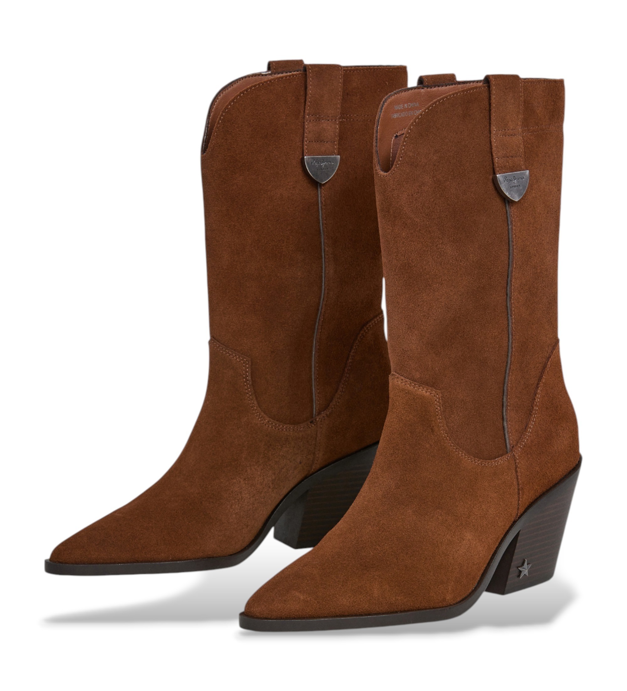Pepe Jeans Gina West Lederstiefel braun Pepe Jeans Gina West Lederstiefel braun