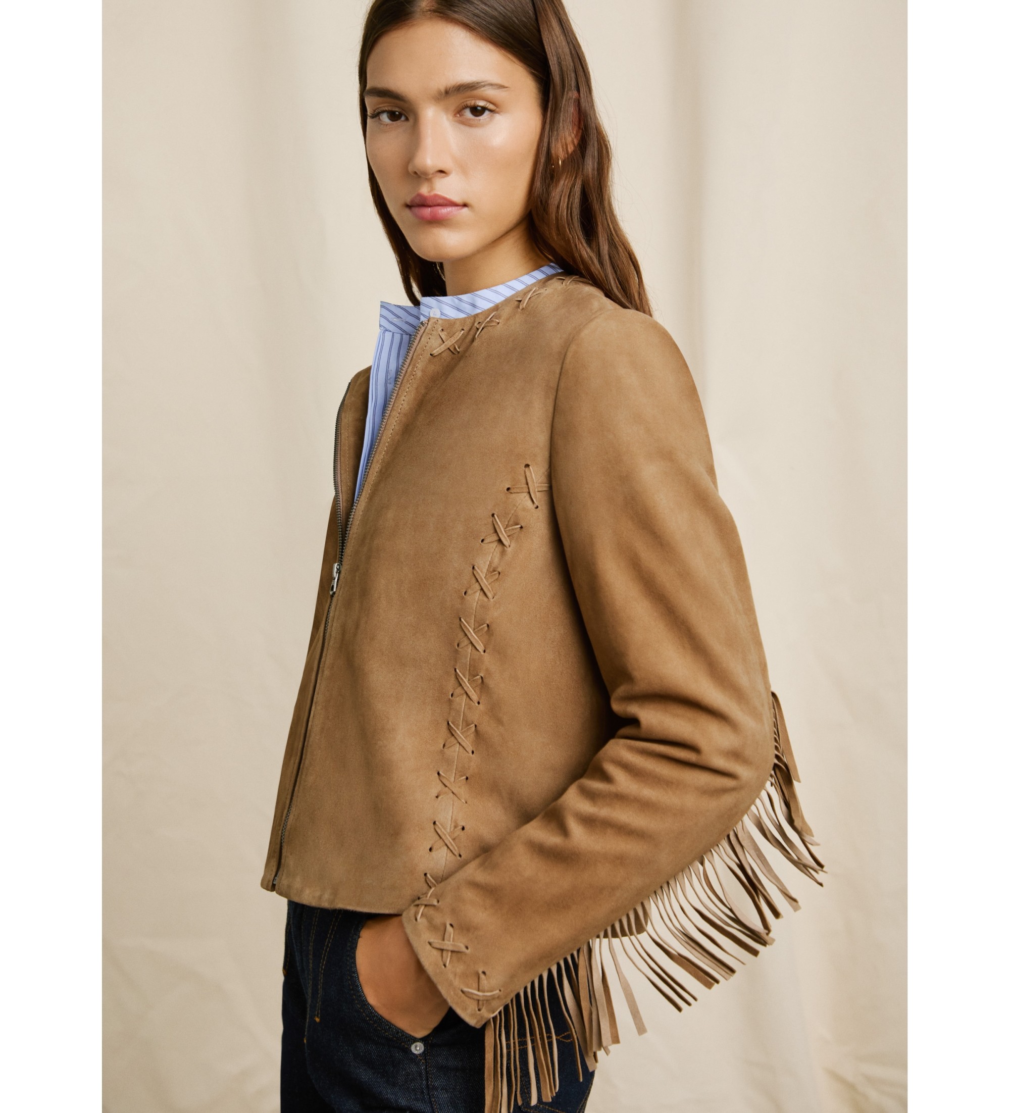 Pepe Jeans Veste beige Sonna Pepe Jeans Veste beige Sonna